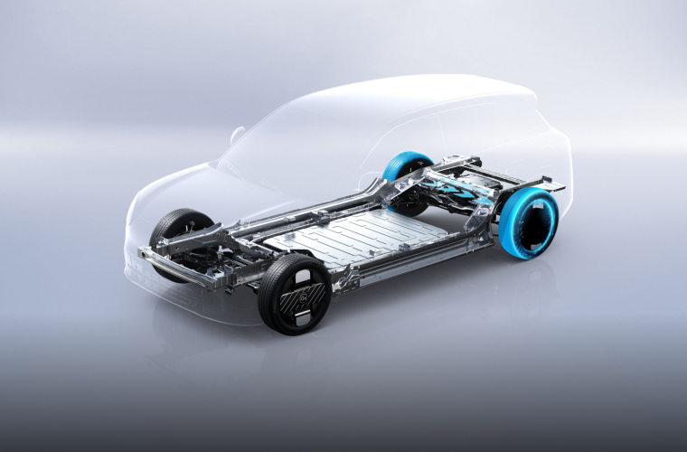 Chery Q electronically controlled chassis