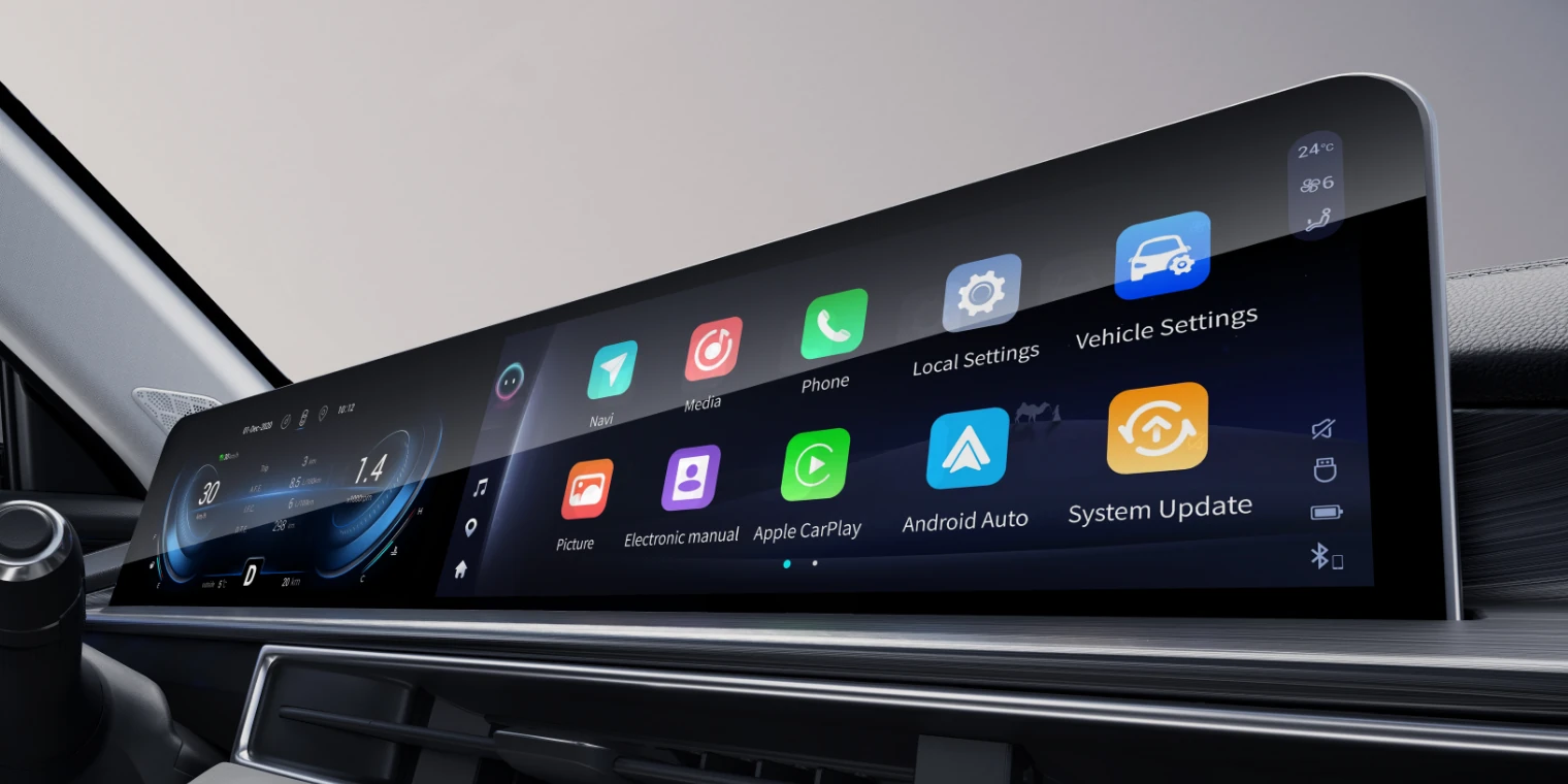 Dual 10.25-Inch Displays