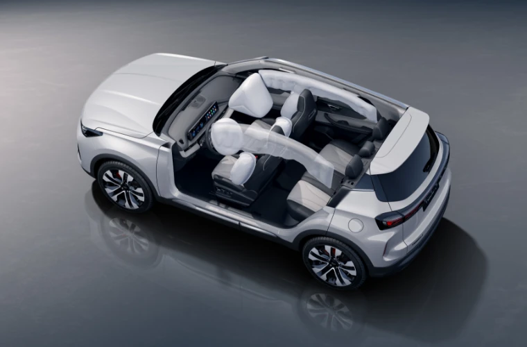 Tiggo 4 HEV seven-airbag system