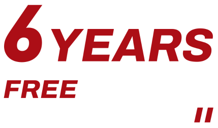 6 years free service, first and only in Nigeria